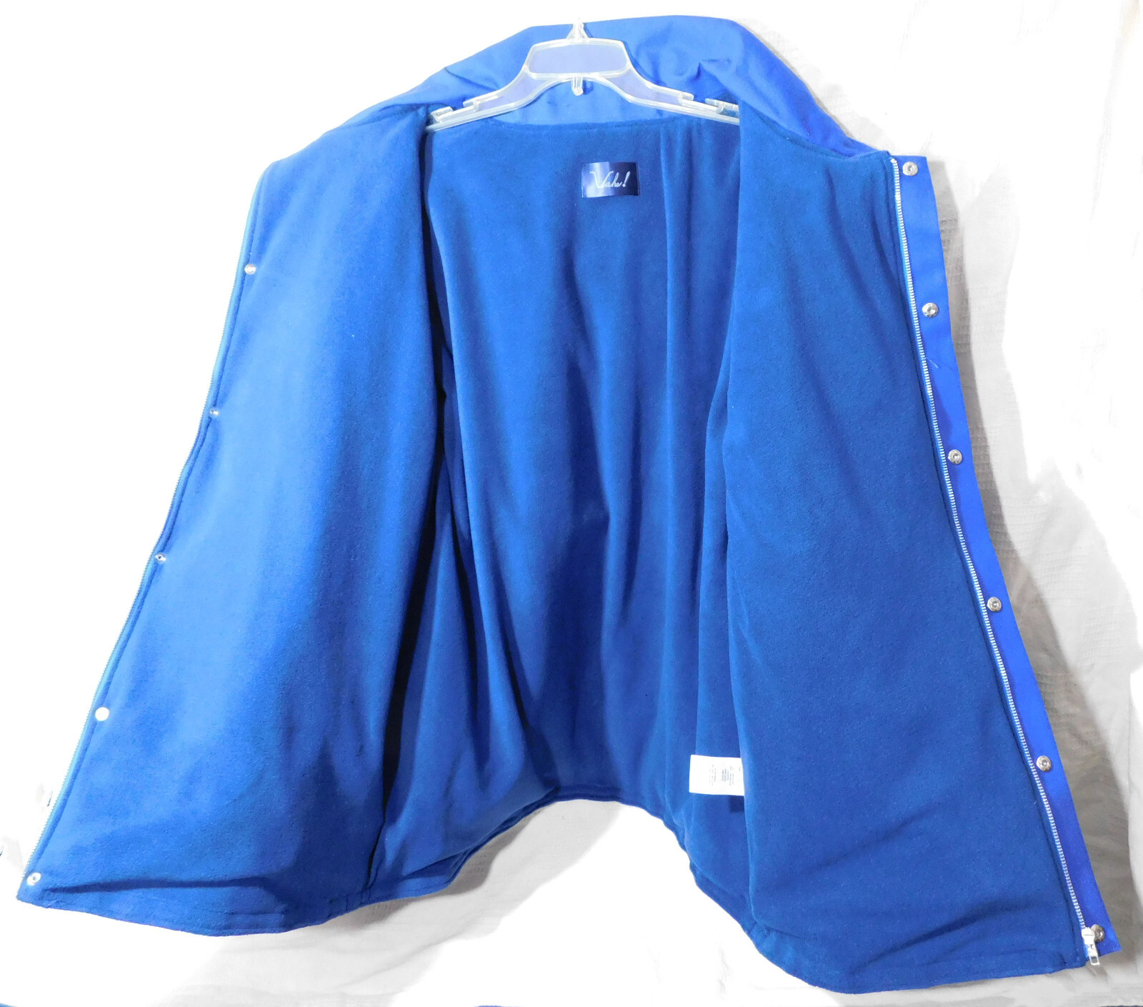 WINTER COAT Free or Low Cost Insulation Recyclable Removable Inserts Blue WAHE!