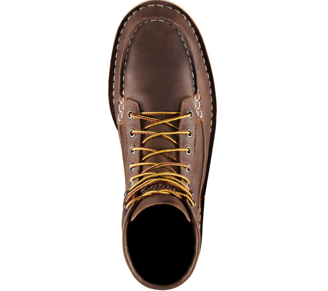 Danner Bull Run Moc Toe Boots Men Leather Work Boots USA Made Big Sale