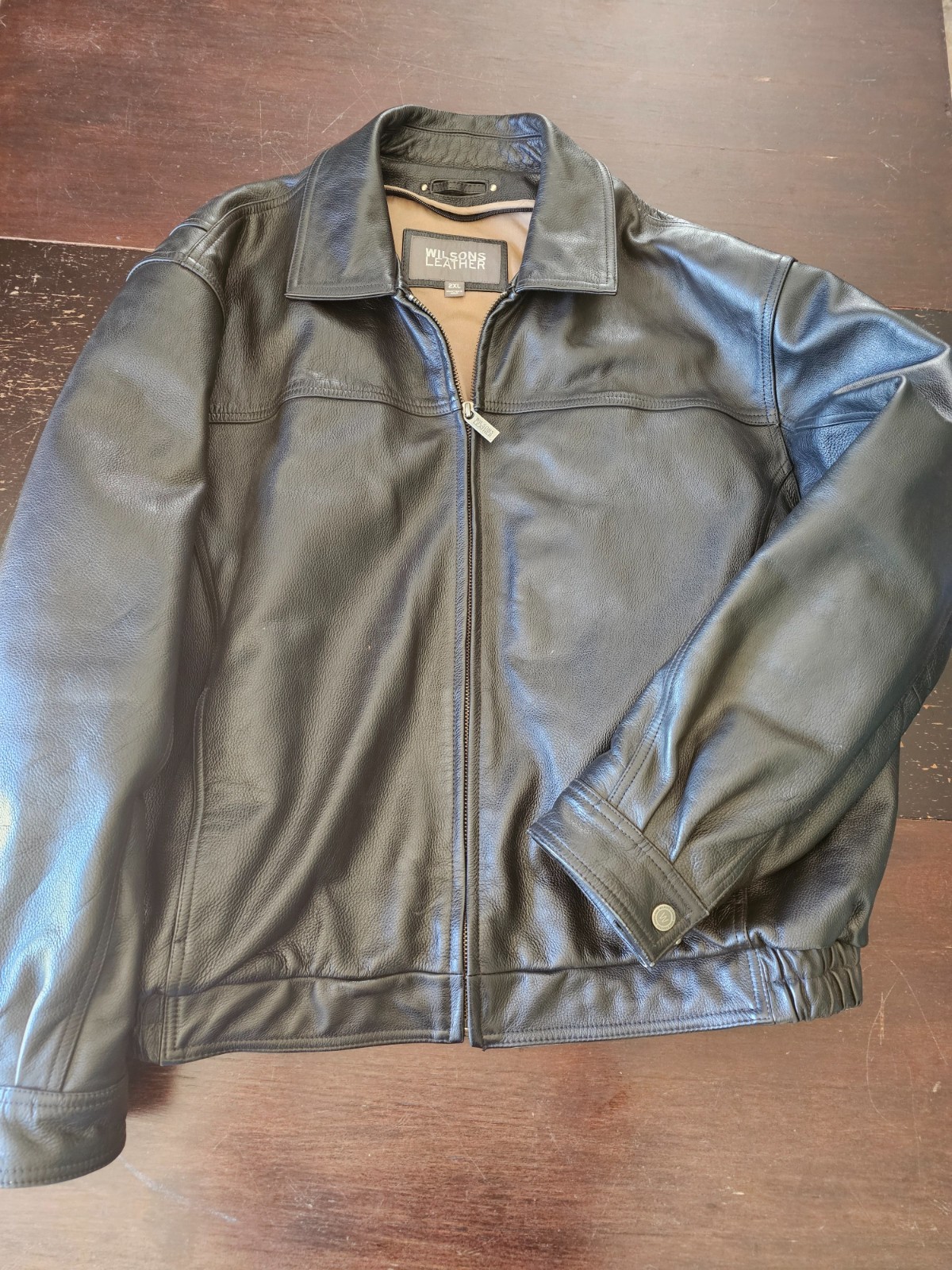 Wilson’s Men’s Leather Jacket, Size 2XL – Used, Great Condition!