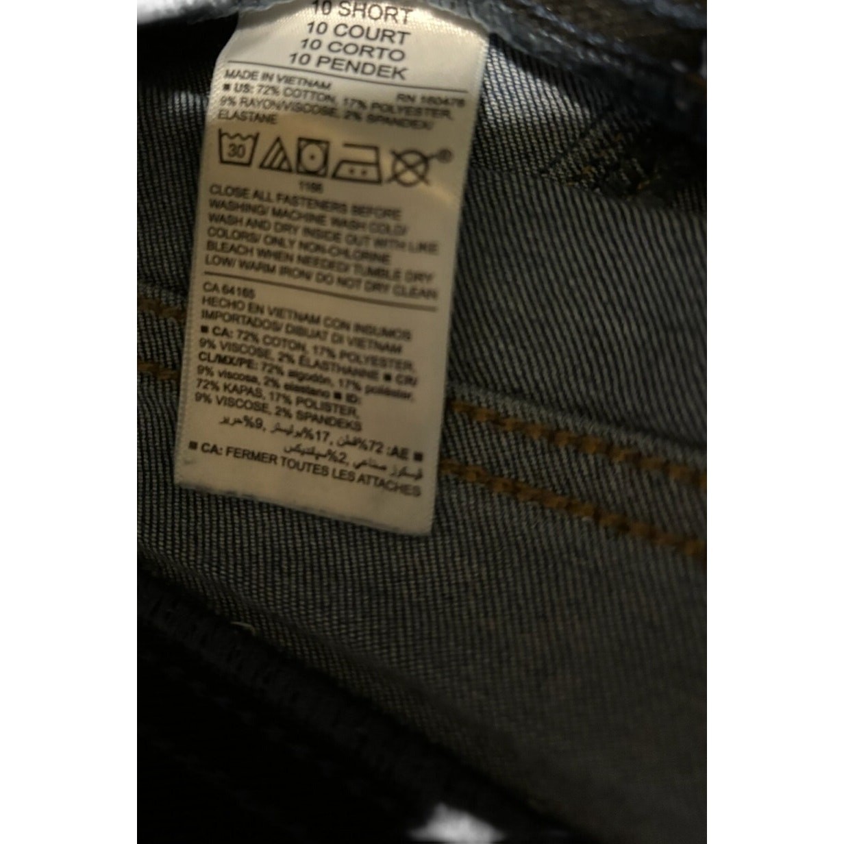 Old Navy Women Skinny Jeans Medium Wash Sz 10 Short Built-In Sculpt Stretch Blue
