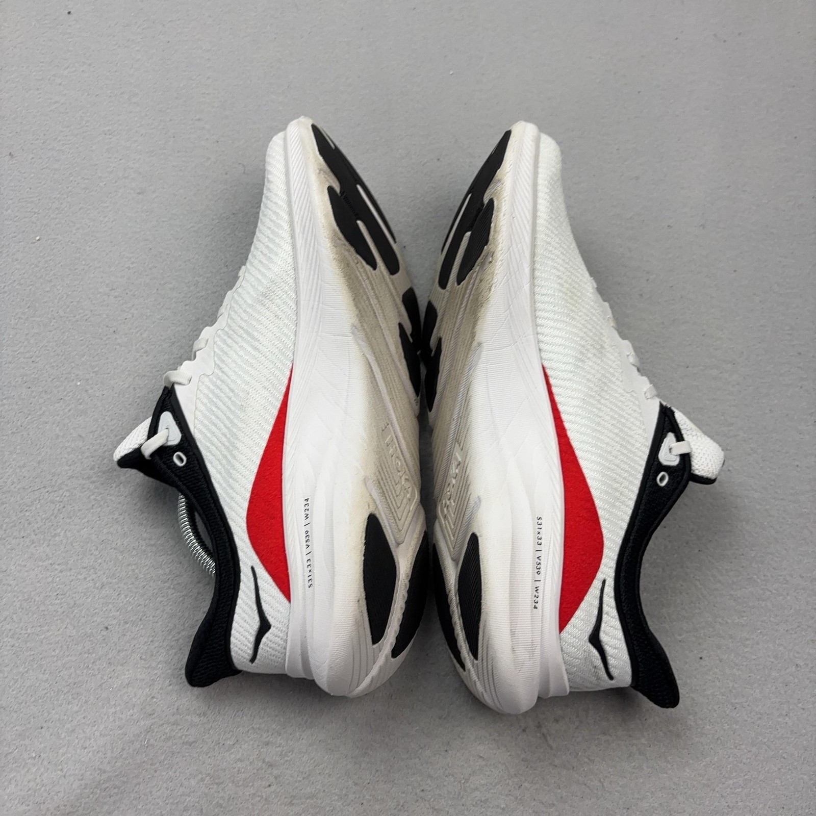 Hoka One One Solimar Running Shoes Mens Size 11.5 White Cushioned 1123074 WMC