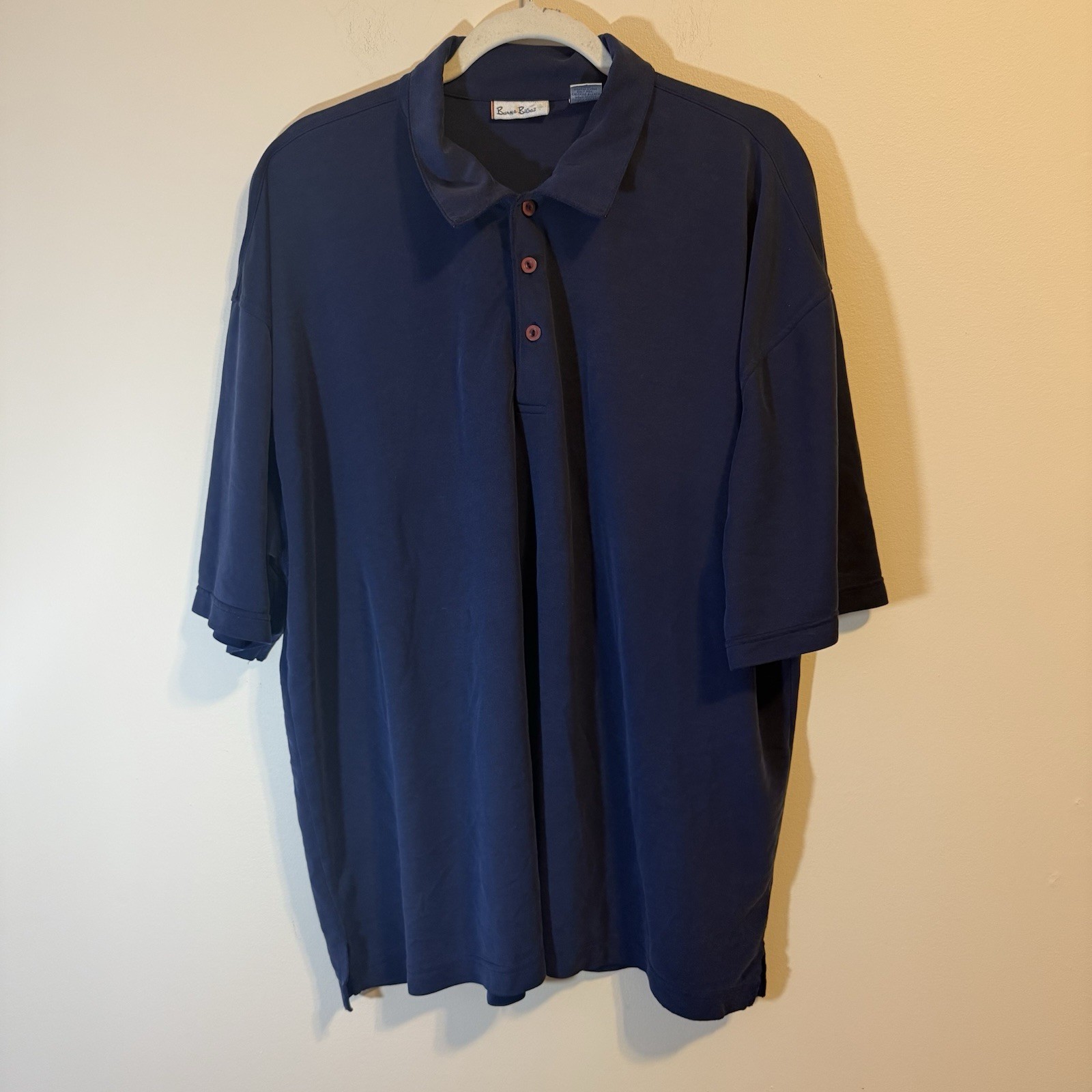 Burma Bibas | Men’s Navy Polo | Size XXL