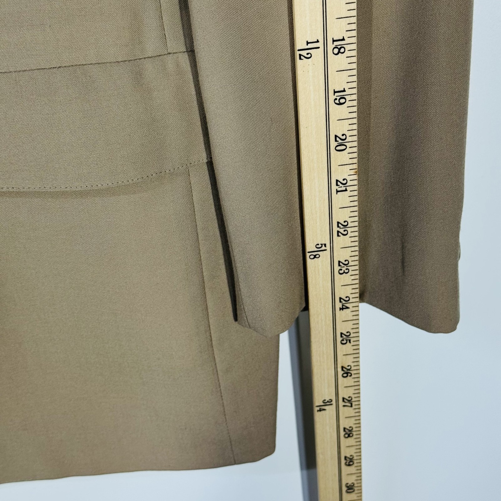 Austin Reed Men’s Blazer Jacket Ivory Gold Button USA Made Sport Coat Vintage