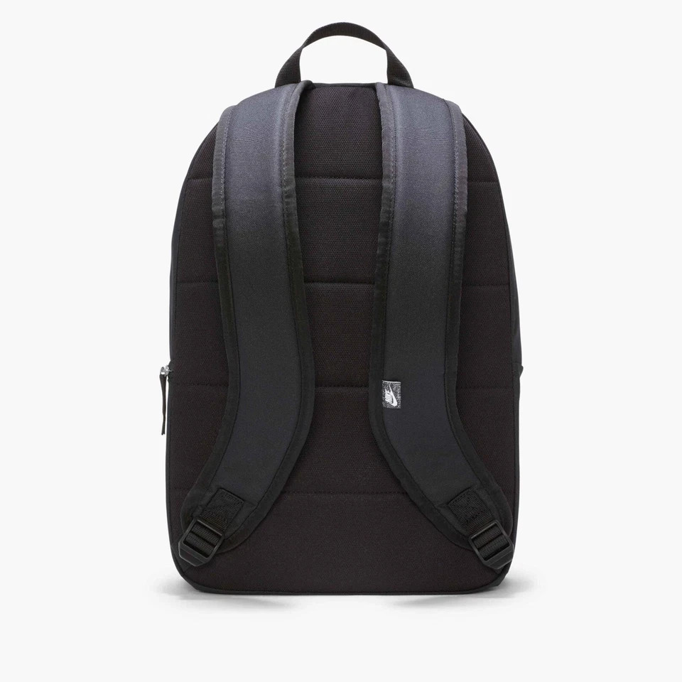 NIKE HERITAGE BACKPACK (25L) BLACK/WHITE SCHOOL BOOK LAPTOP BAG DC4244-010 NEW