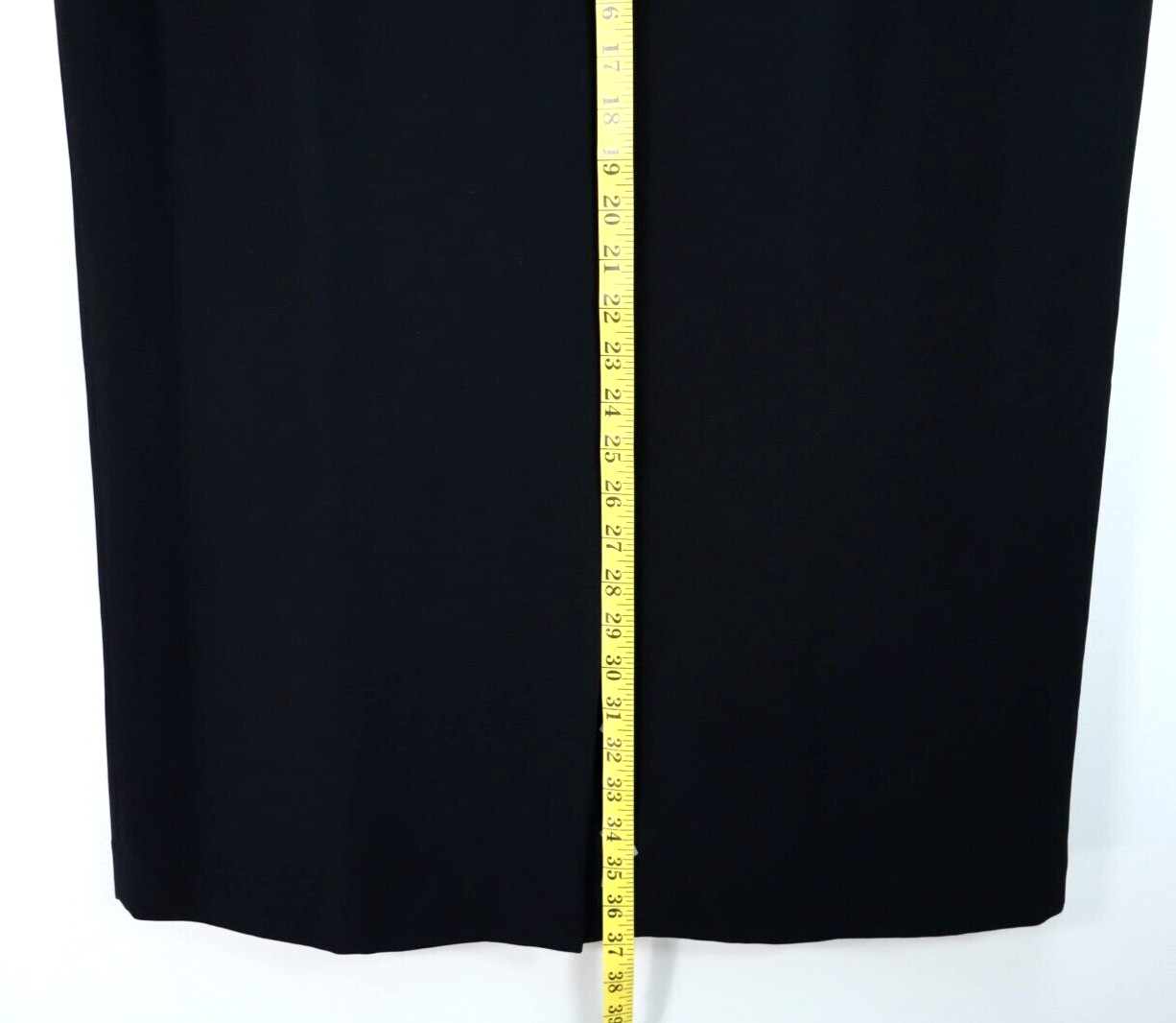 AUGUST MAX WOMAN Women’s Acetate Polyester Long Pencil Skirt Black 16W Plus