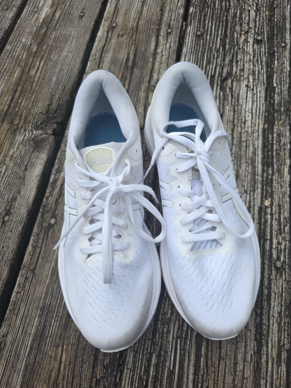 ASICS Womens White Gel Kayano 27 Flyte Foam Athletic Running Shoes sz 10.5