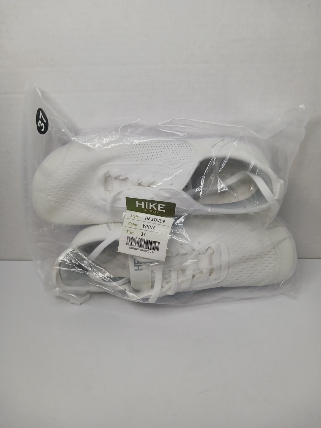 Hike Footwear HF Stride Ergonamic Hike Shoe White Hand Free Womens Sz 8-8.5 NEW!