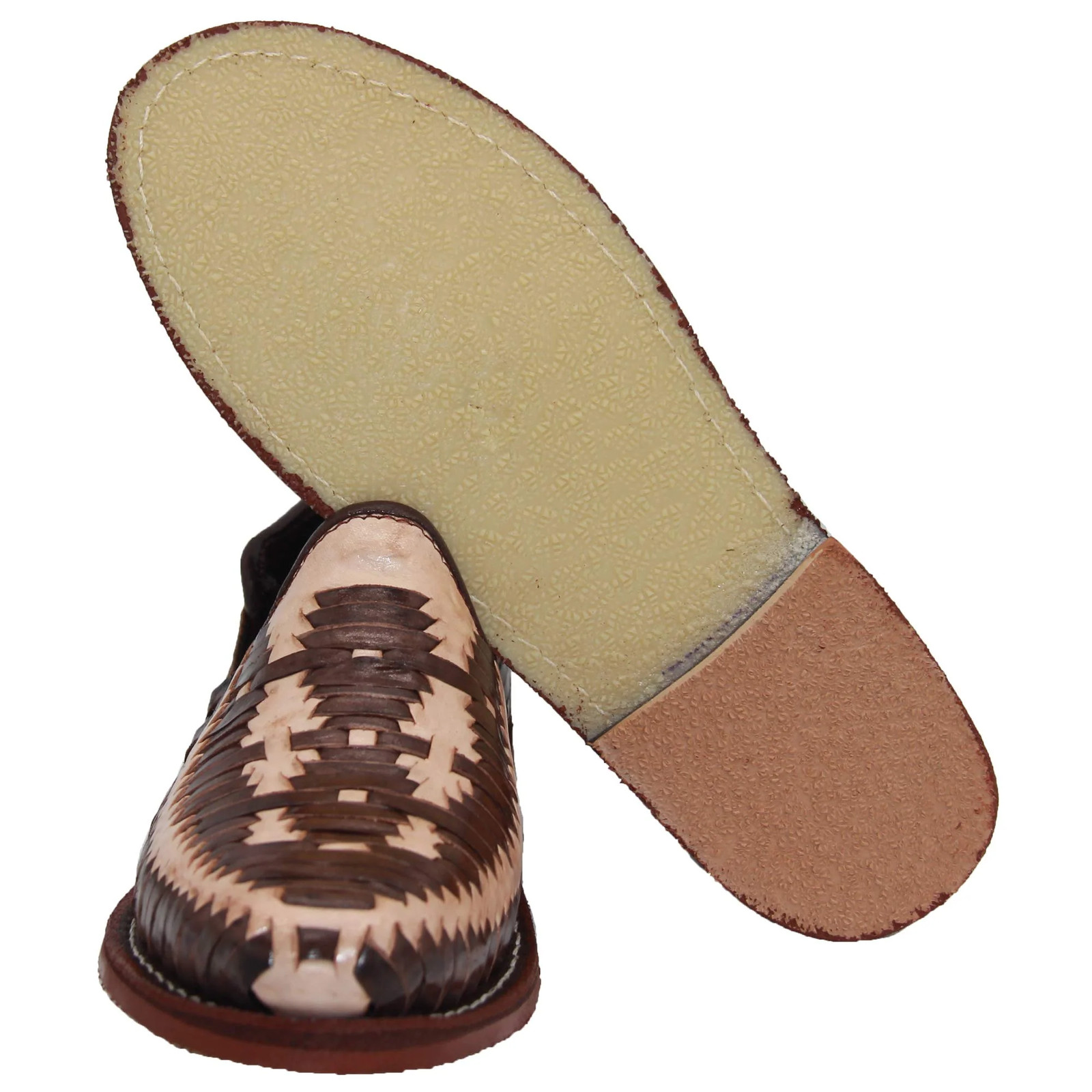Men’s Leather Authentic Mexican Huarache Sandal Closed Toe