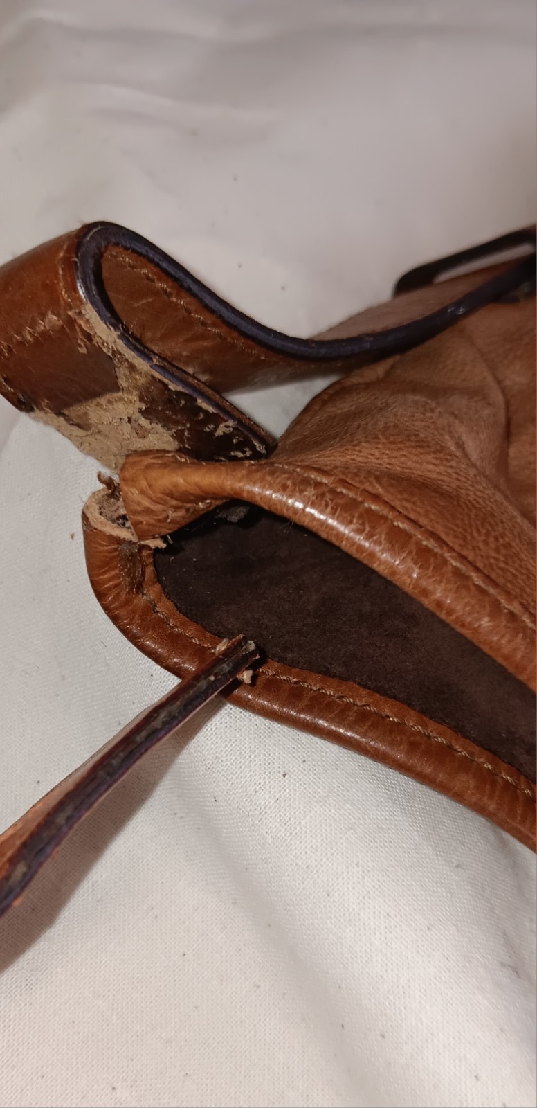 Yves Saint Laurent by Tom Ford Mombasa Brown Leather Bag – USED READ DESCRIPTION