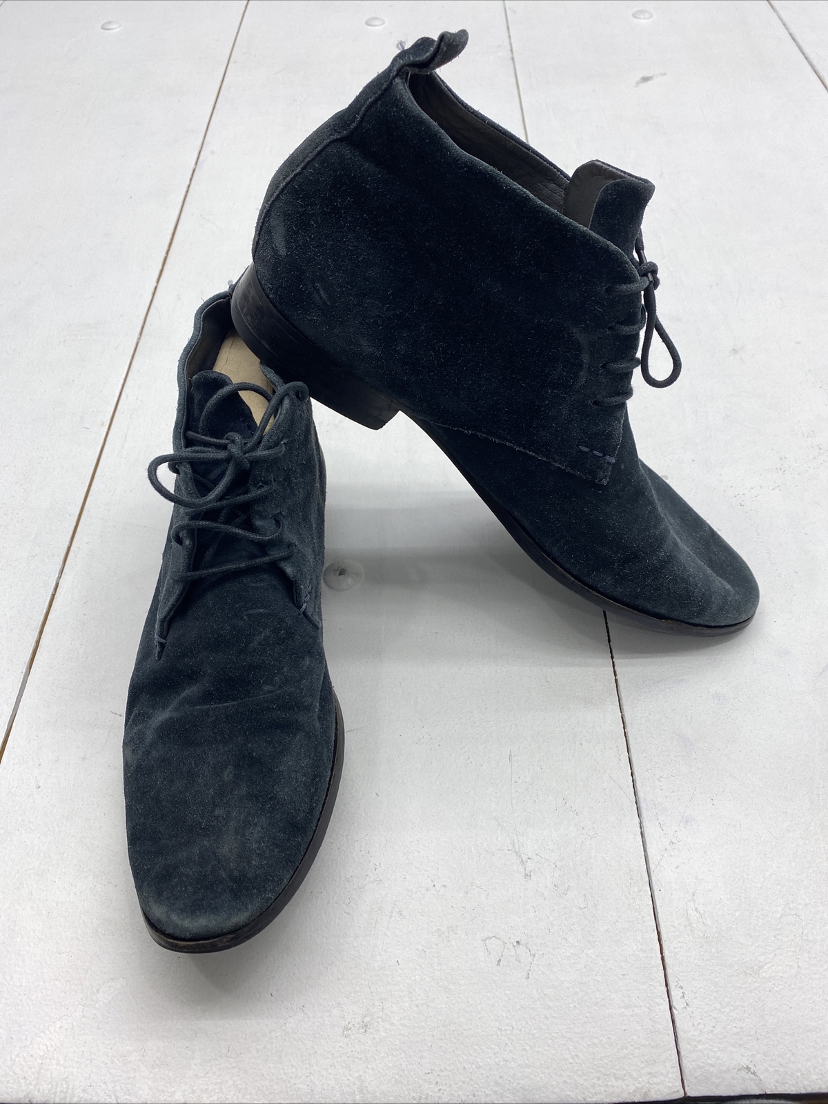 STRELLSON S171567 Black Suede Boots Mens Size 42 *