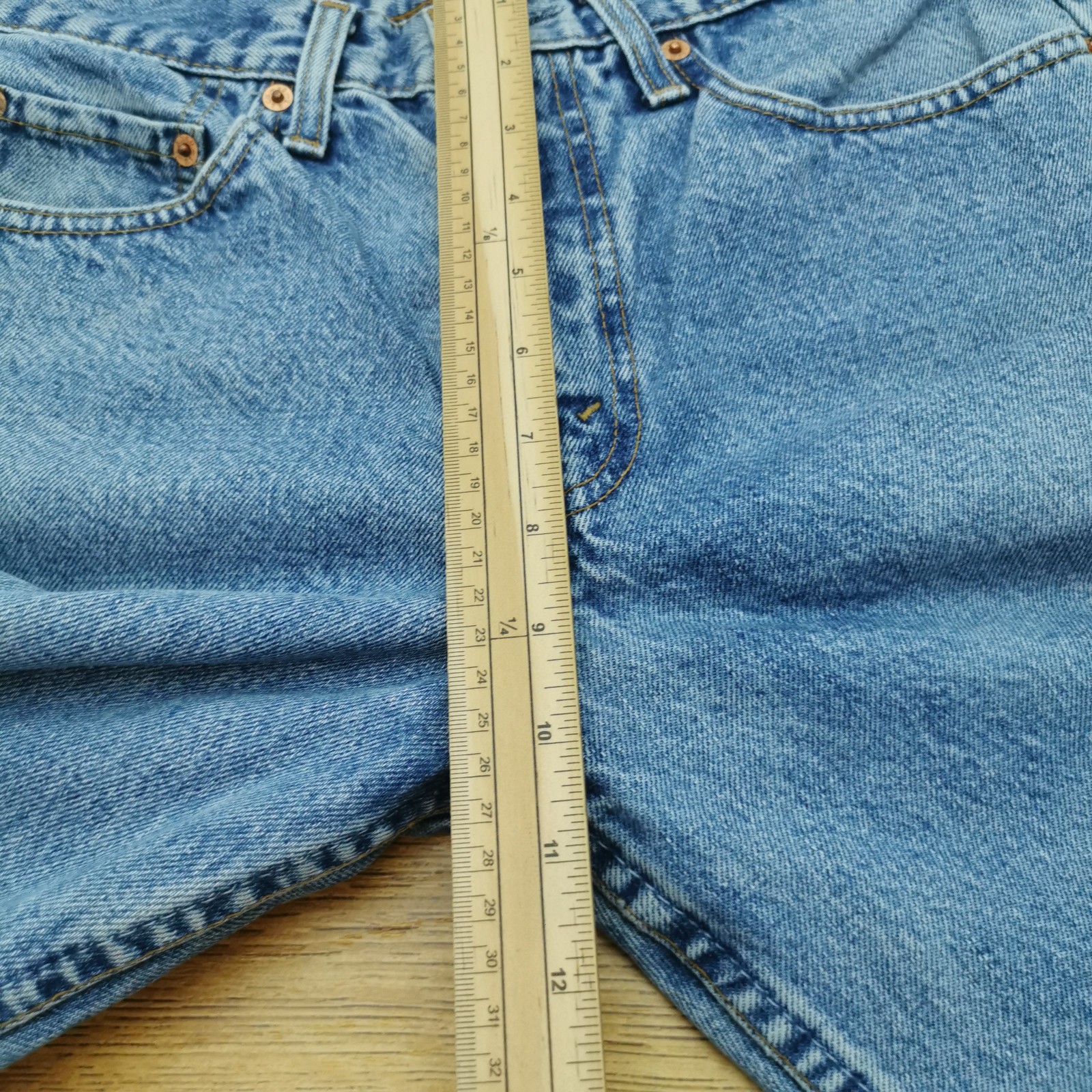 Levi’s 615 02 16 Jeans Mens W29 L30 Blue Stonewash Regular Fit Tapered Vintage