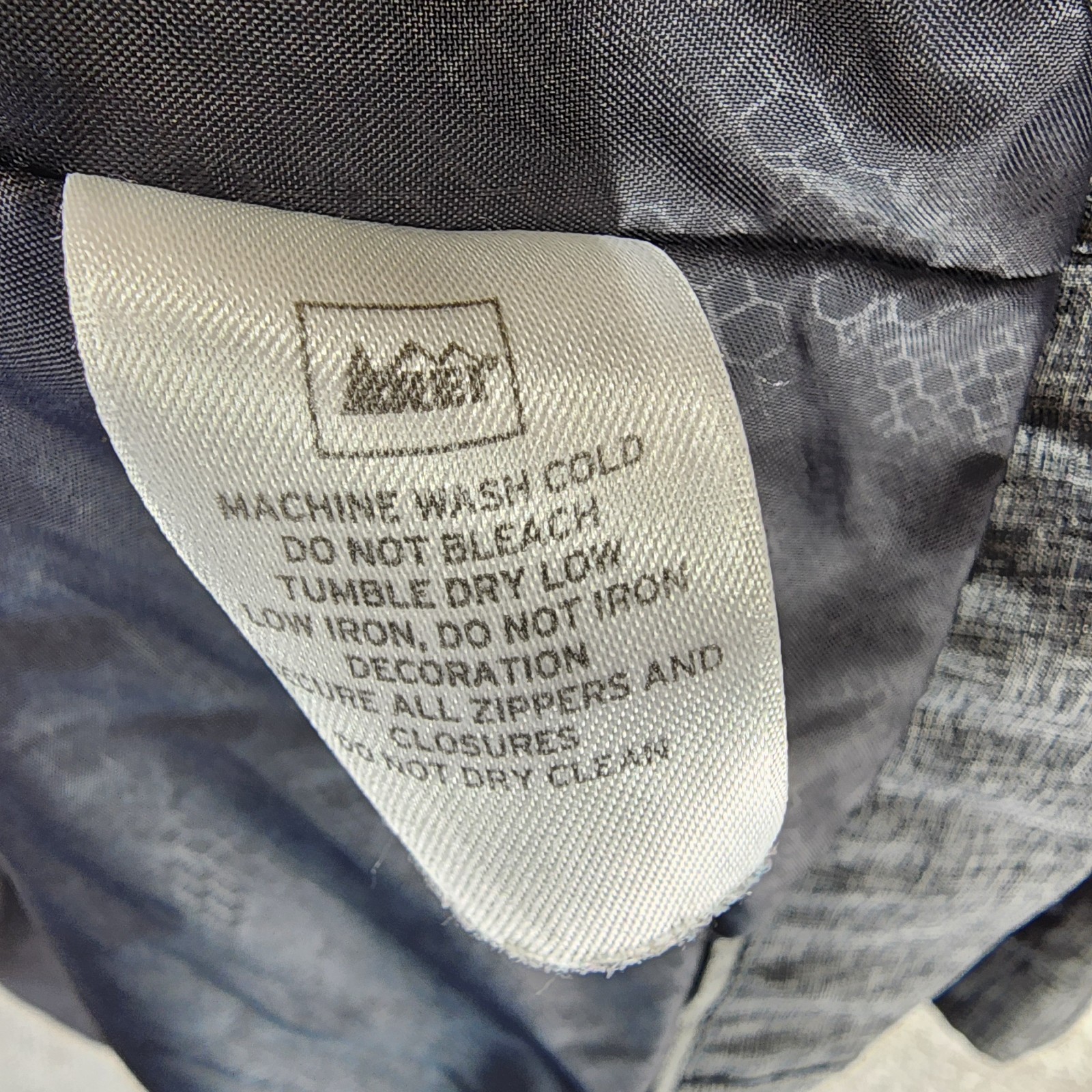 REI E1 Elements Detachable Hood Trench Coat Womens M Gray Rain Jacket Belted