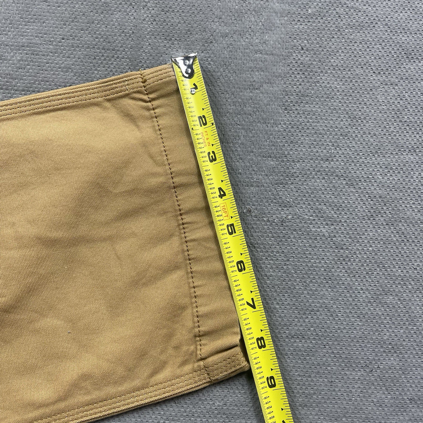 Carhartt Rugged Flex Double Front Pants Mens 36×32 Brown Duck Canvas 102802-918
