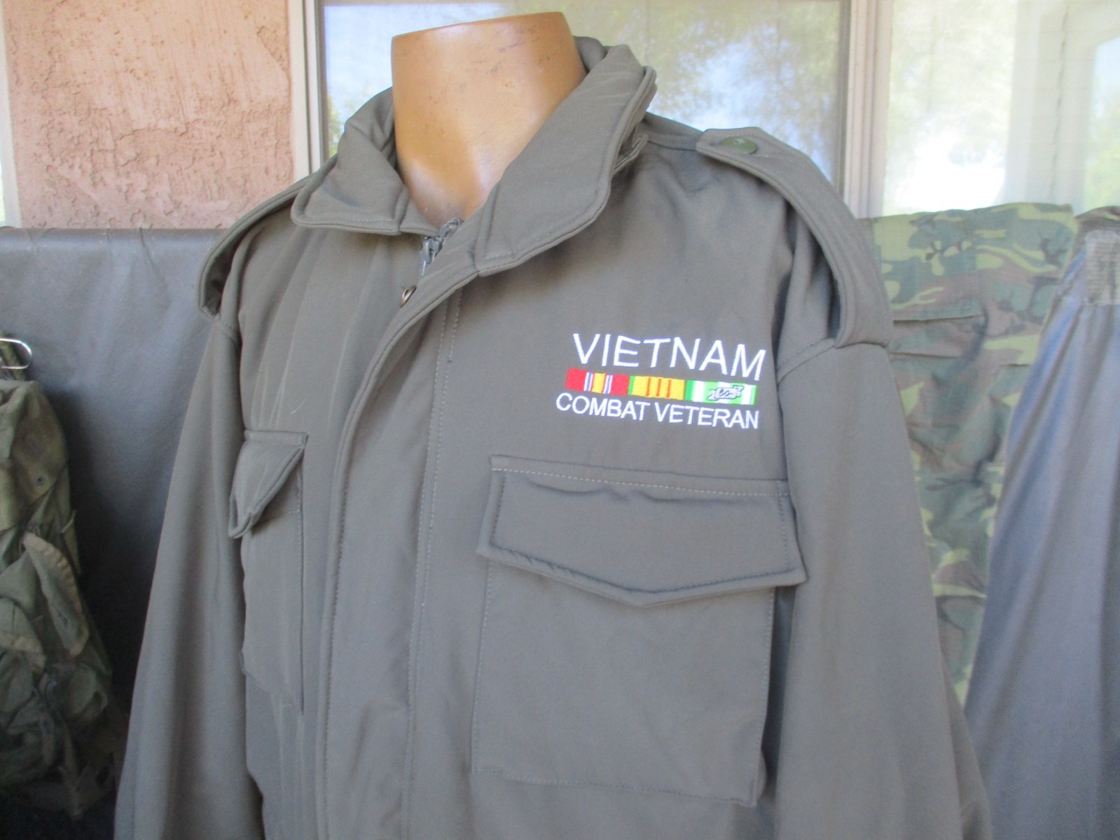 NWT Rothco VIETNAM WAR VETERAN Soft Shell M-65 Tactical Field Jacket, M65, XL