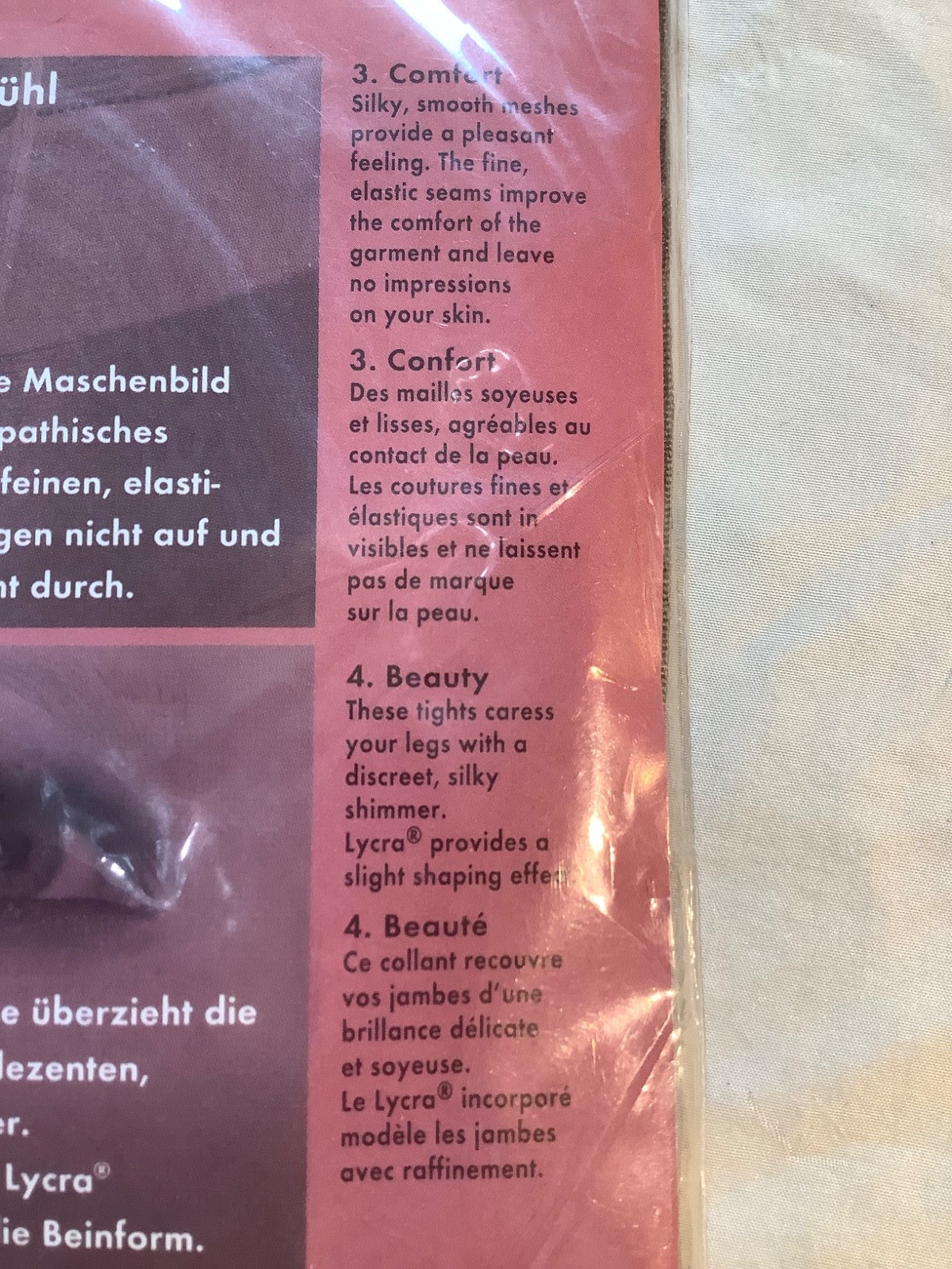 Falke brown Tights matte Hosiery transparent Unworn NEW seiden M mocha Pantyhose