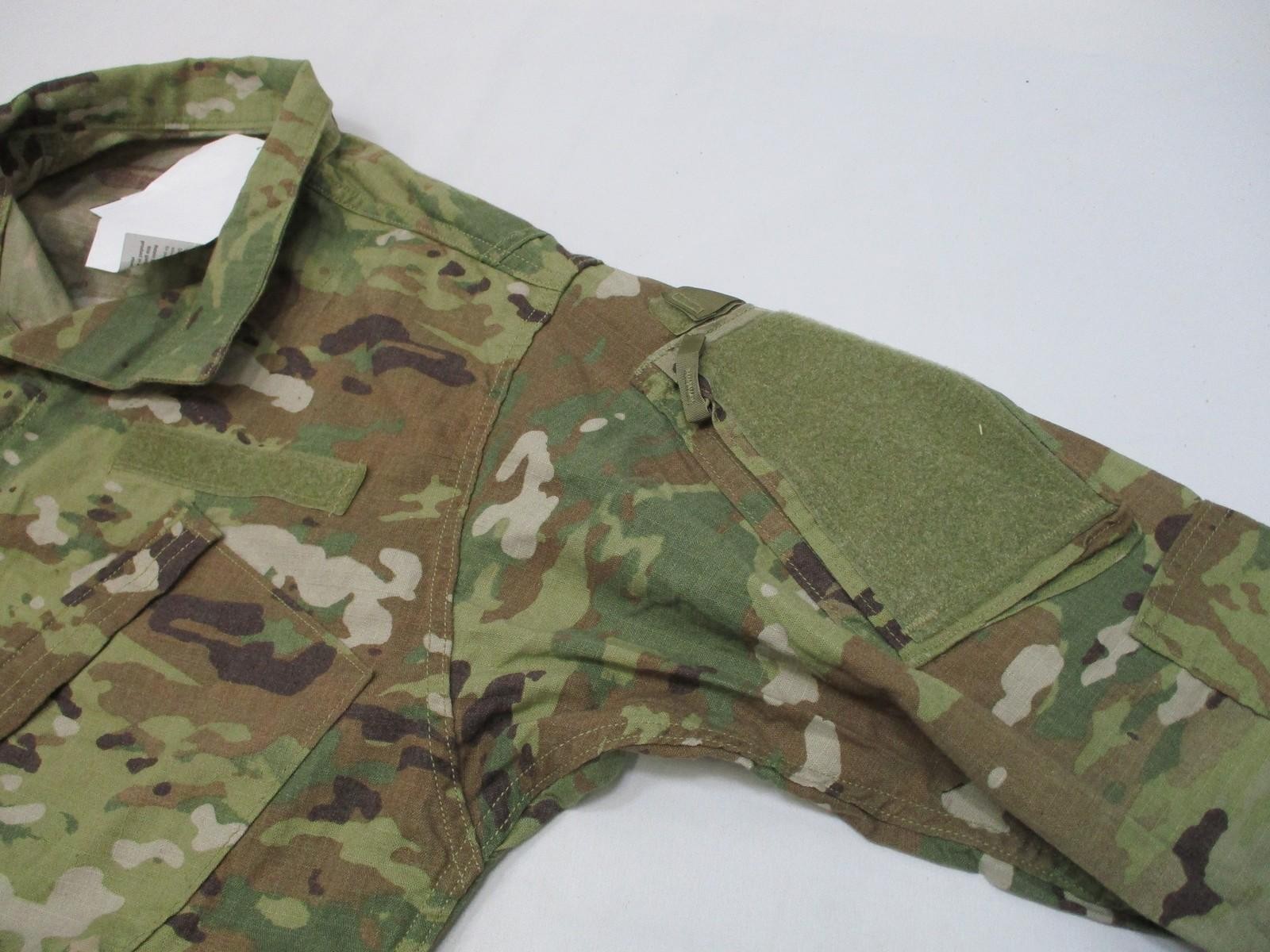 New US Army Combat Uniform ACU Flame Resistant Coat Medium Regular MultiCam