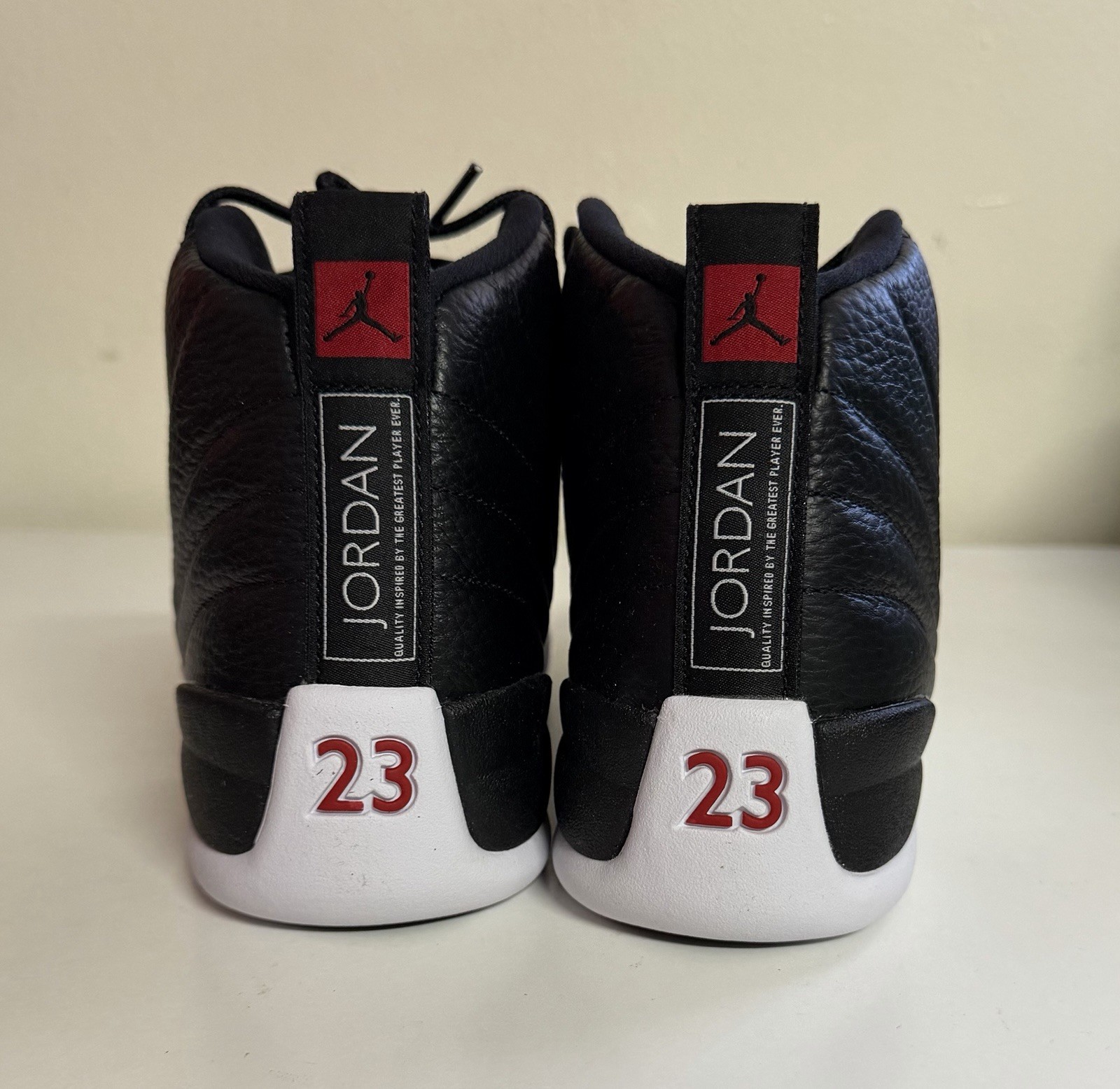 Nike Air Jordan 12 Retro Playoff 2022 Mens Sz 9 Black White CT8013-006 NEW!!!