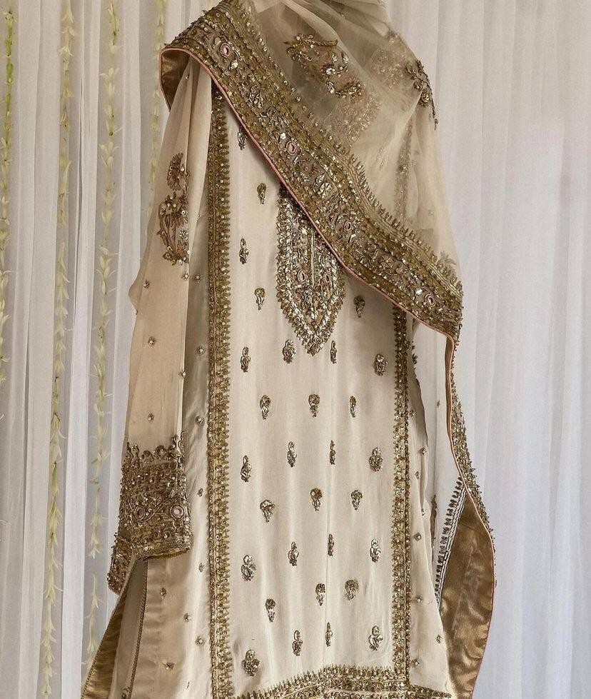 Pakistani Dress Salwar Kameez Ready To Wear Suit Wedding Party Wear Ethnic Set