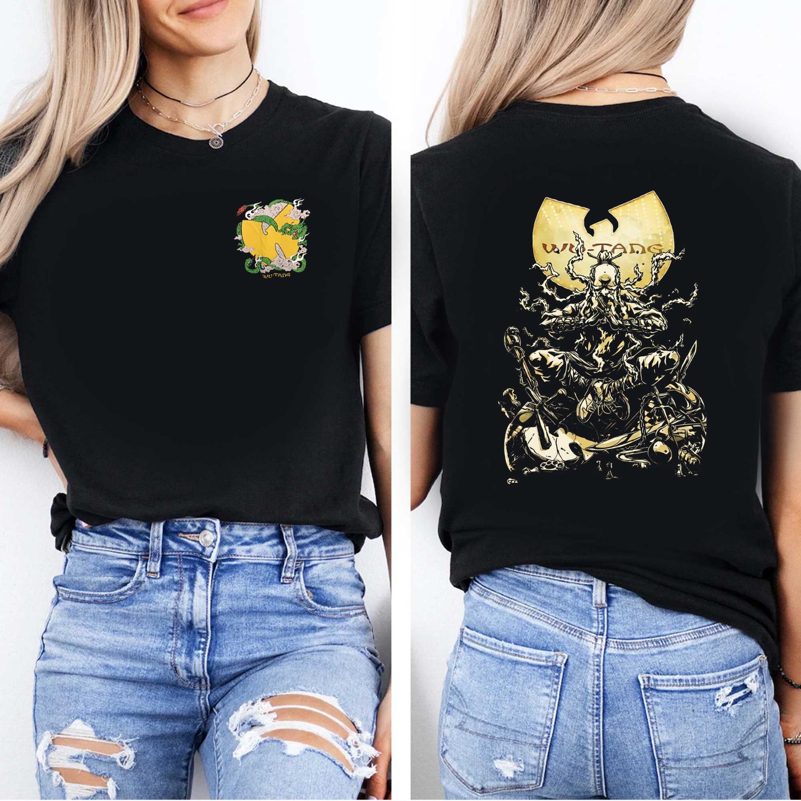 Wu-Tang Clan Dragon T Shirt The Final Chamber International 2026 Shirt Black