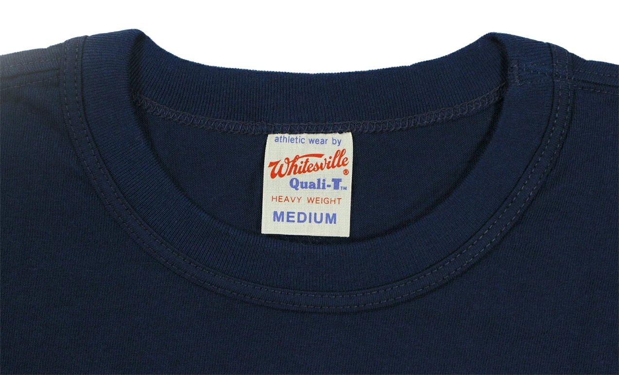 Whitesville WV73544 2-PACK T-SHIRT NAVY Size M Men’s Made in Japan