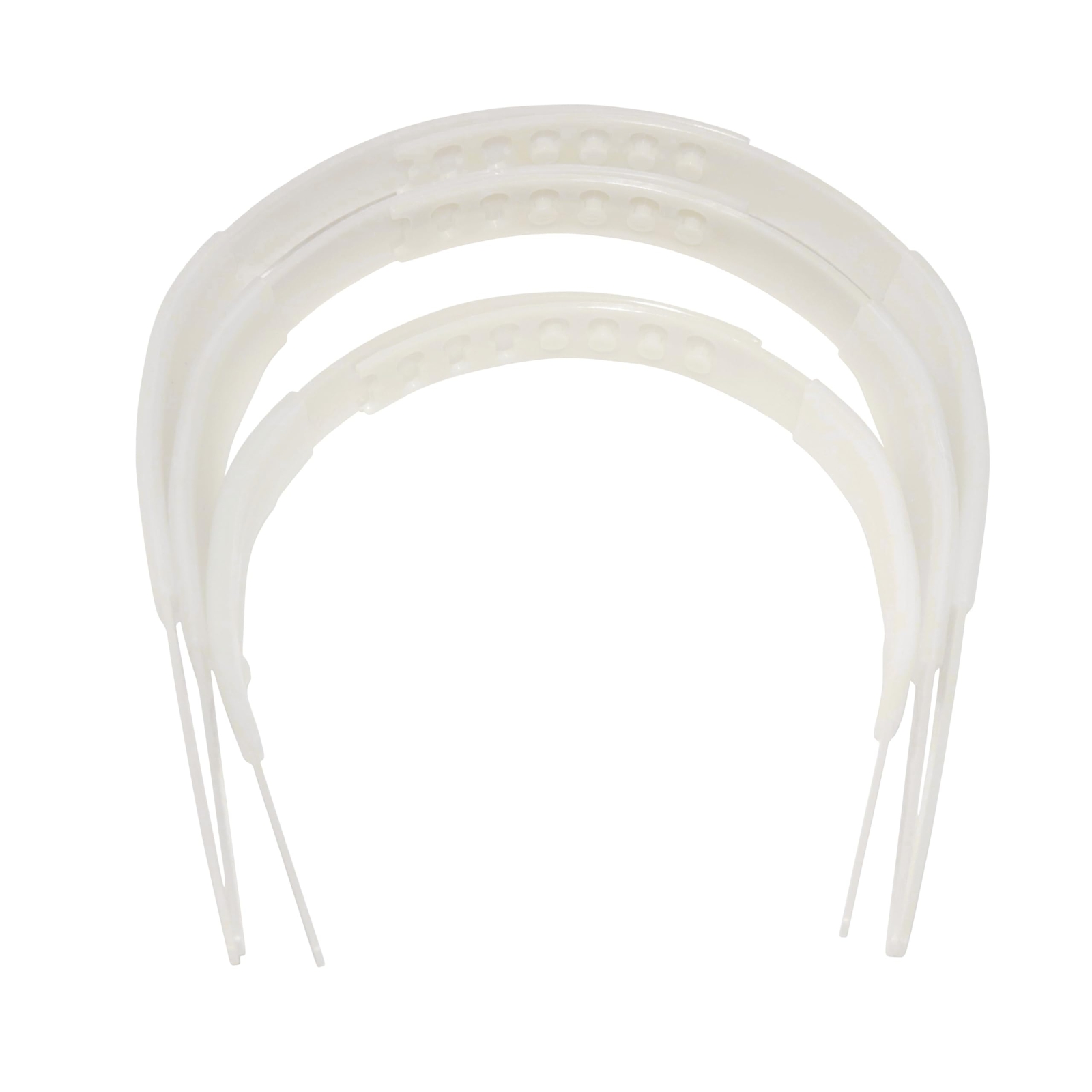 Shirt Collar Support System set with 3 adjustable, 10 premium Collar Stays &