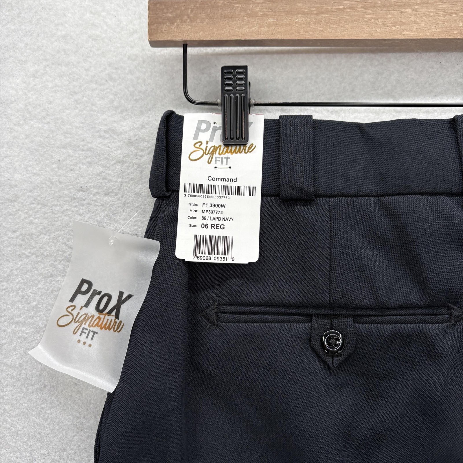 Flying Cross Command Dress Pants Womens 6 Reg Navy ProX Signature Fit Work NWT