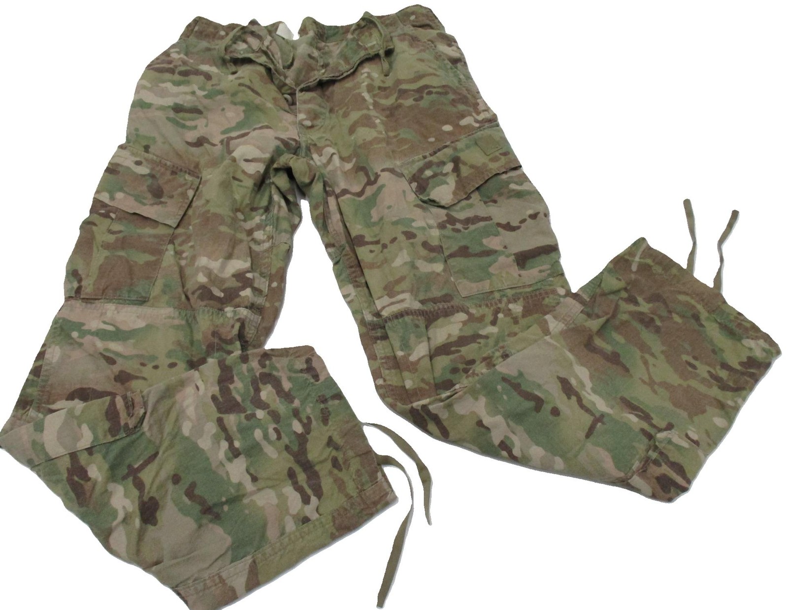 ORIGINAL OEF ARMY MULTICAM OCP COMBAT UNIFORM FR WORK PANTS CARGO TROUSER BOTTOM