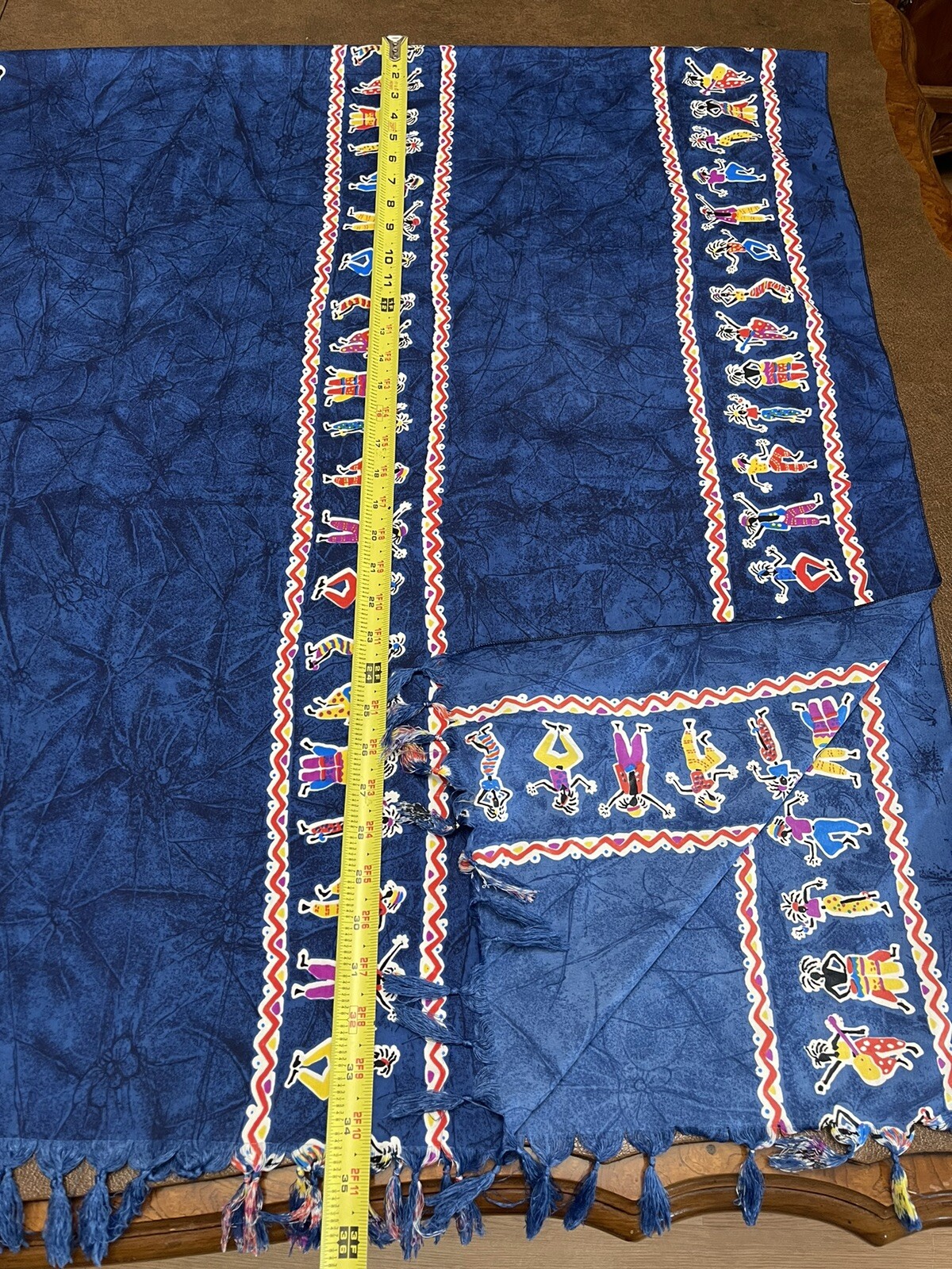 Scarf Afrobeat Tribal Sarong/ Wrap Beachwear Jamaica Beach Vacay 42″X 68″ Approx