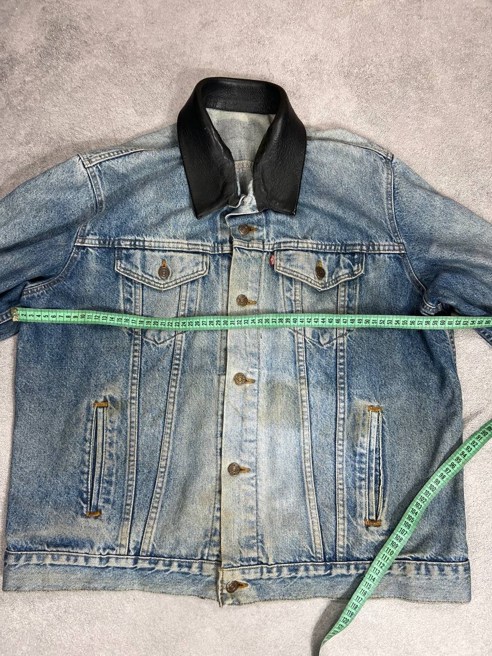 VTG Japanese Streetwear Y2K Style Washed Levis Jeans Zip Jacket 90s