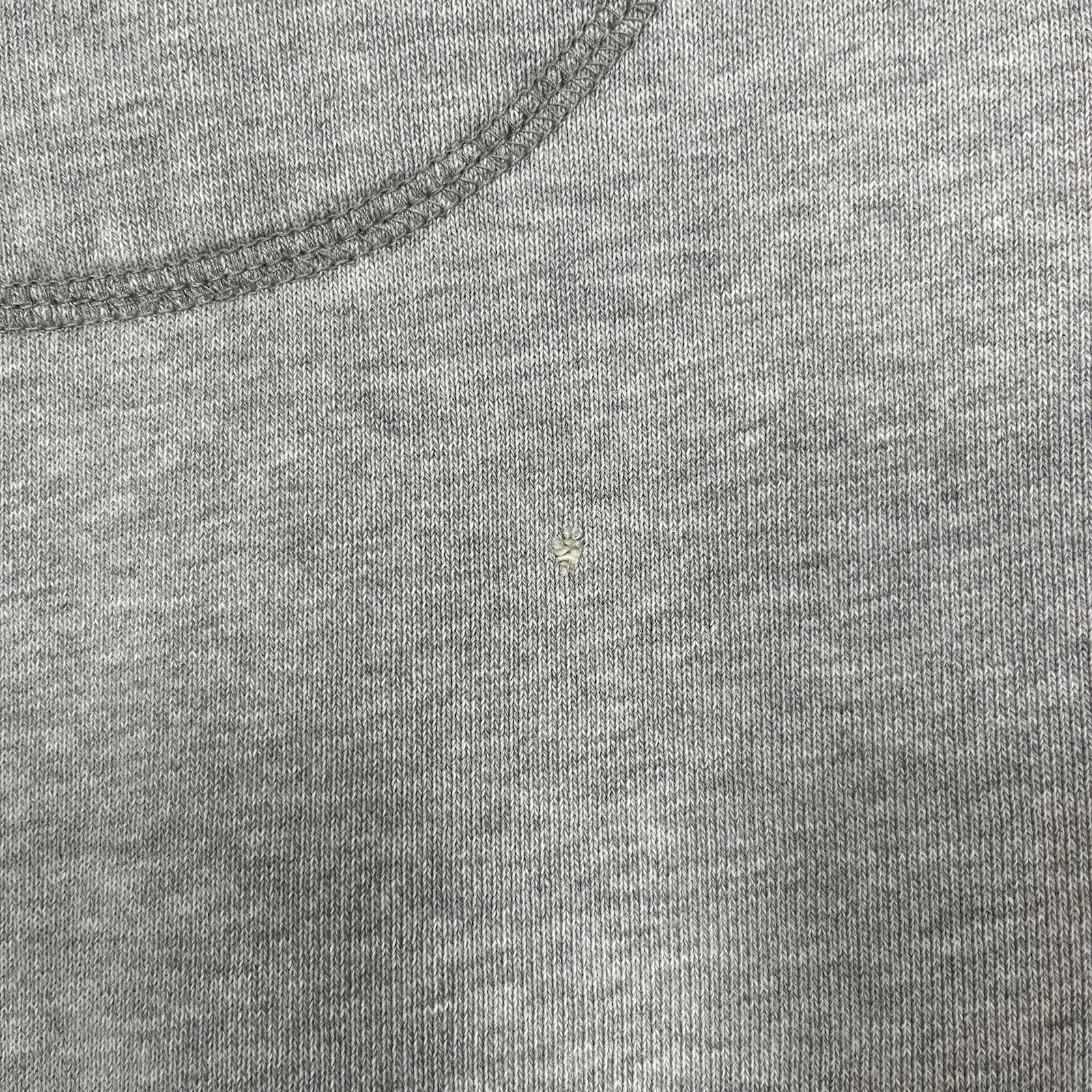 Vintage Gap Sweatshirt Men’s Small Gray 90s Y2K Boxy Athletic Distressed