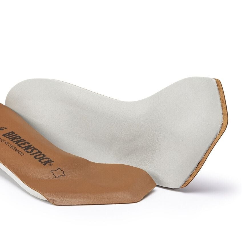 New w/o Box Birkenstock Comfort Toeless Leather Insoles Brown Medium/Narrow