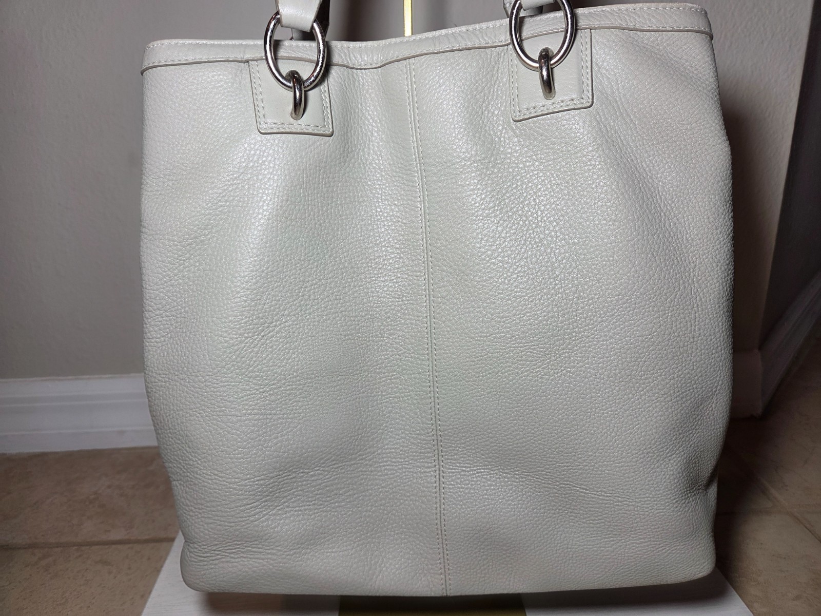 Vintage Coach Penelope Pebbled Leather Hobo Bag Shoulder Tote