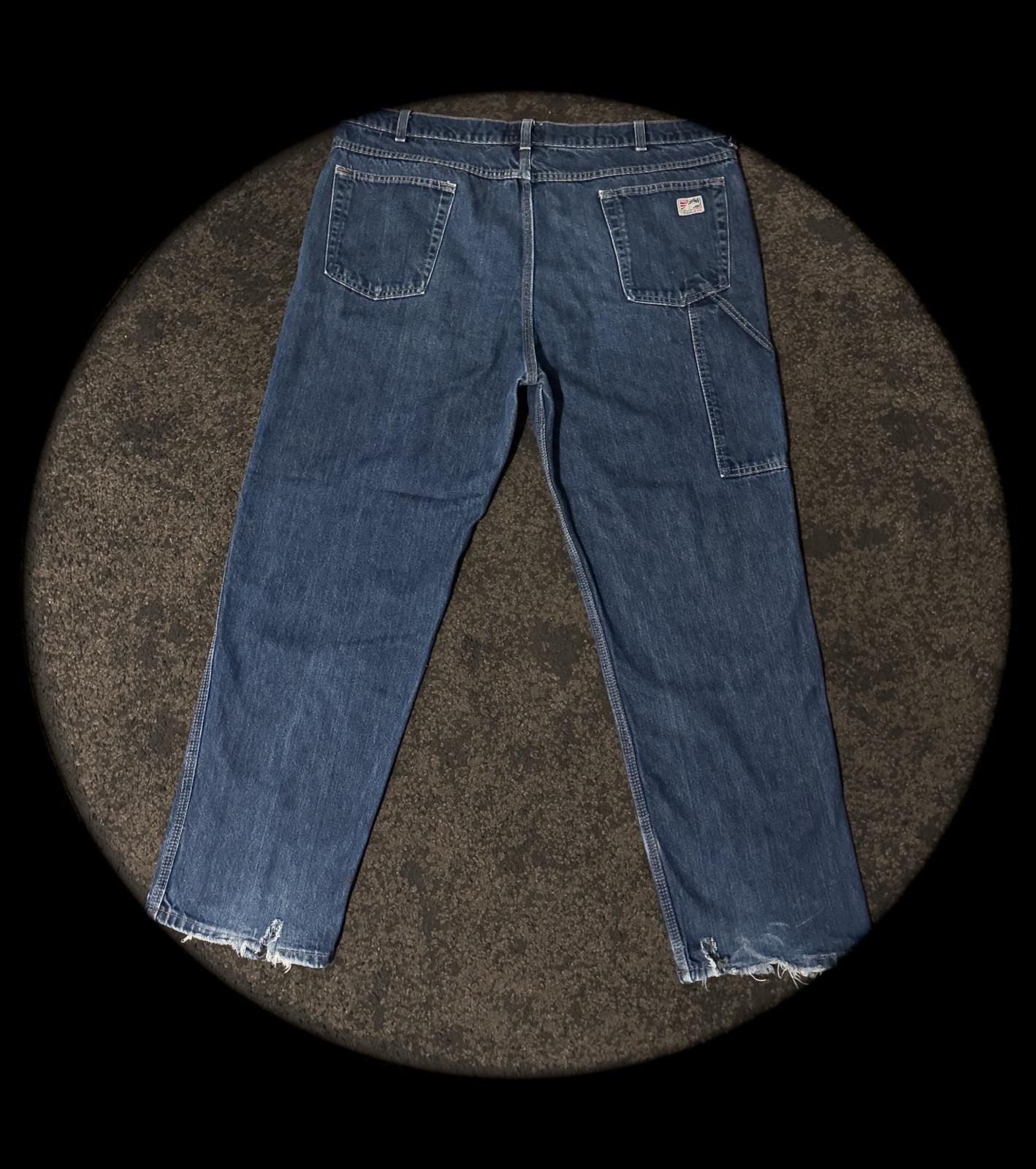 Tyndale FR Flame Resistant Blue Denim Pants W42 L30