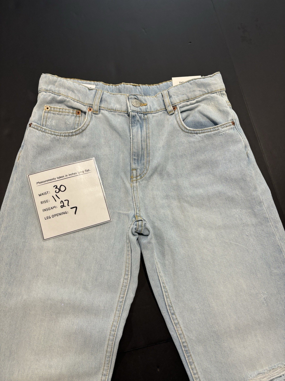 Zara Jeans Women’s Size 13-14 CM164 – Light Blue NWT