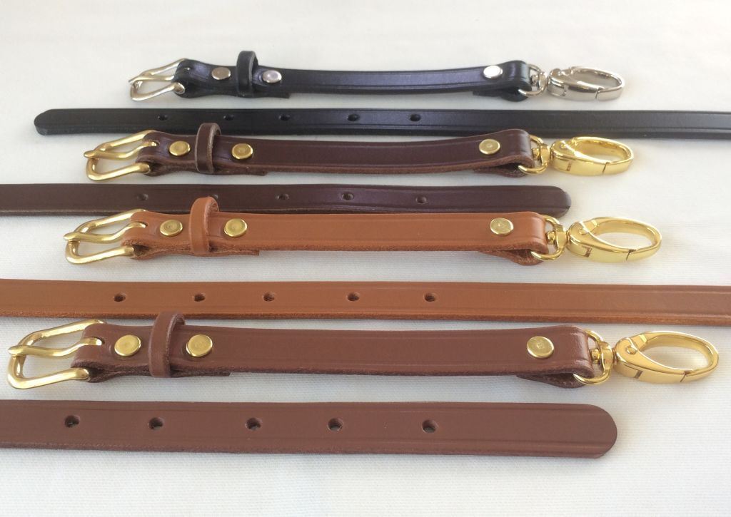 1″ Quality Leather Adjustable Cross Body Replacement Strap Bags Purses 6 Lengths