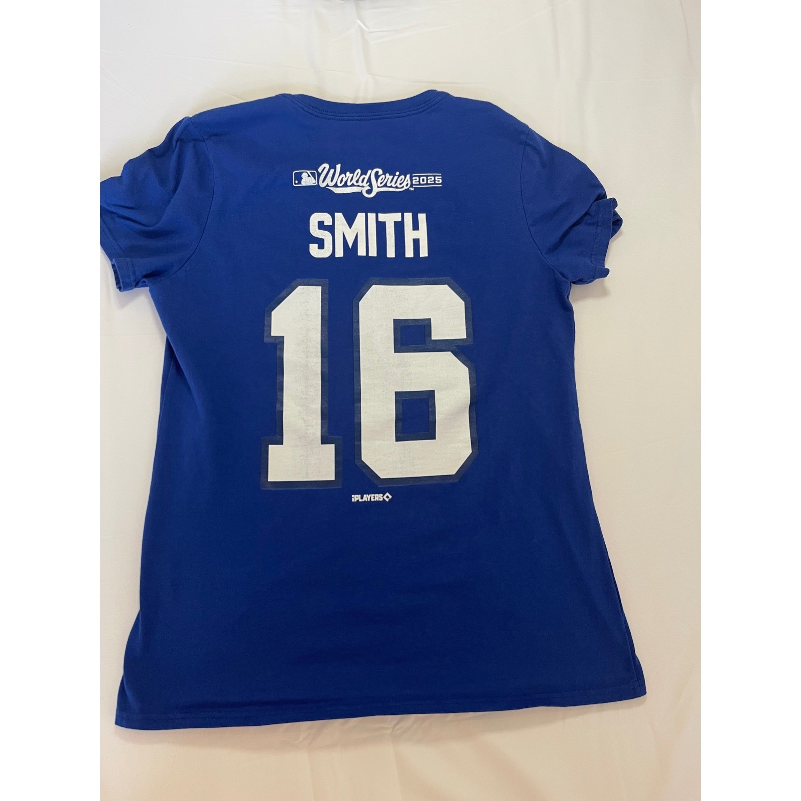 Fanatics Los Angeles Dodgers NL Champions 2024 World Series Will Smith Shirt M