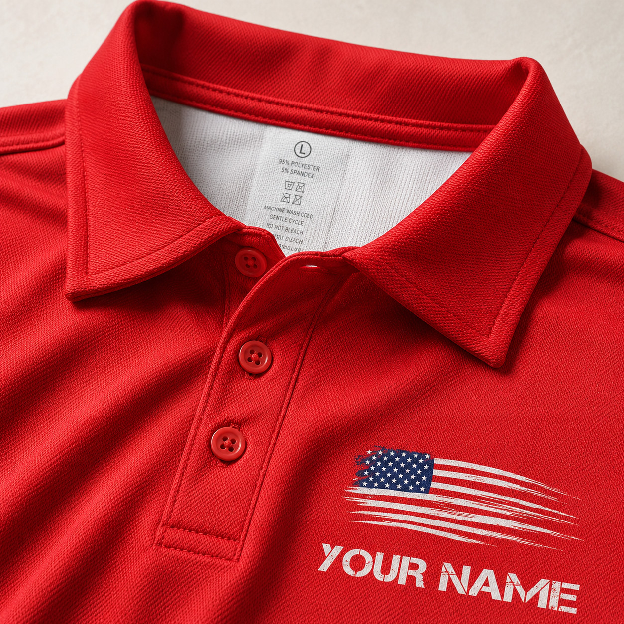 Personalized RED Friday Polo Shirt Remember Everyone Deployed S-5XL