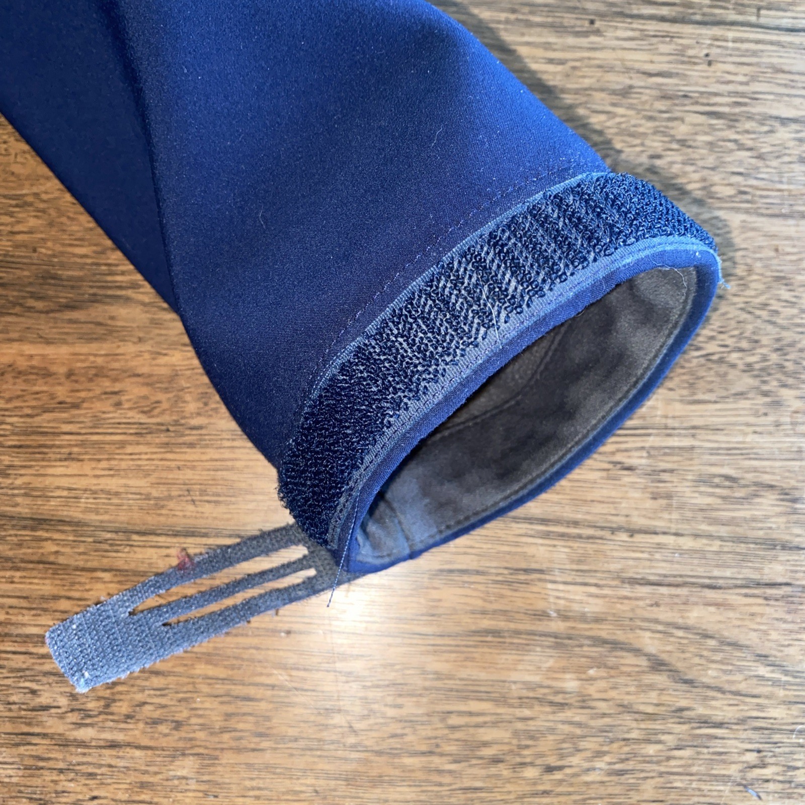 The North Face Men’s Navy Blue Full Zip Apex Lined Jacket Medium