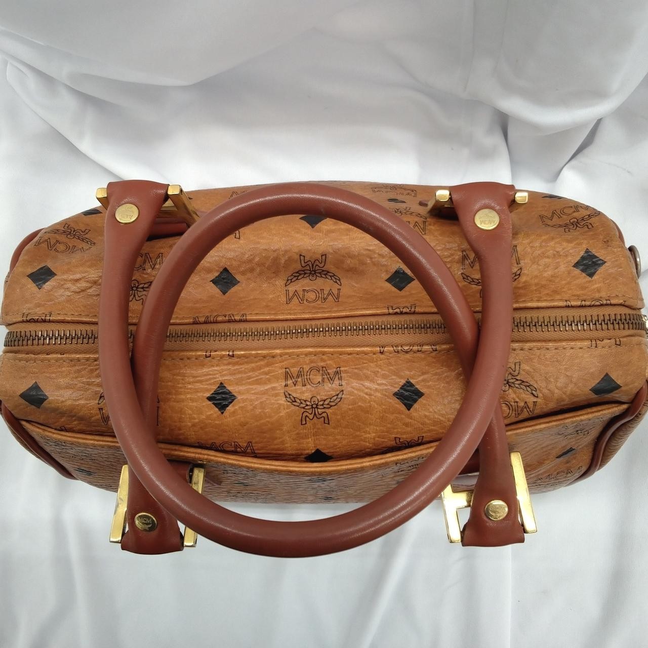 MCM Mini Boston Bag 10.6 inch