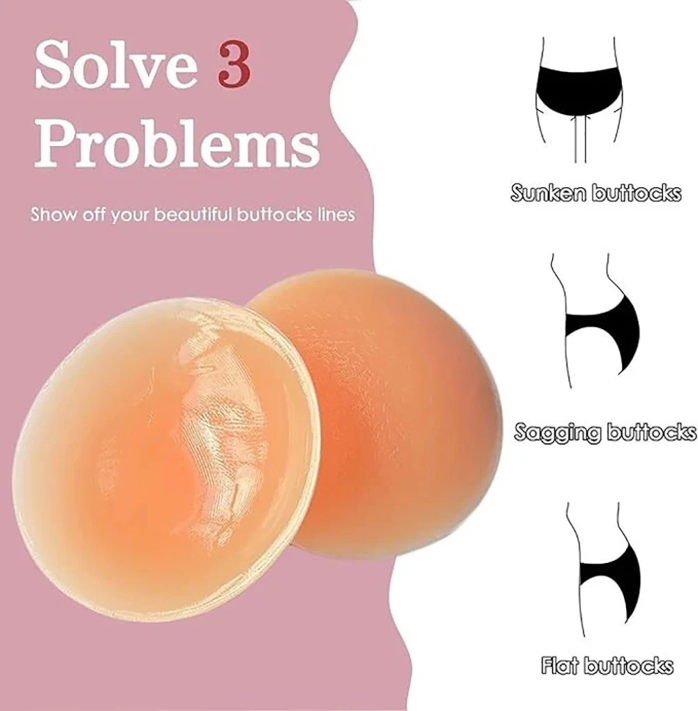 Silicone Butt Lifter Adhesive Buttock Enhancer Reusable Sticky Hip Lift Pads Pad