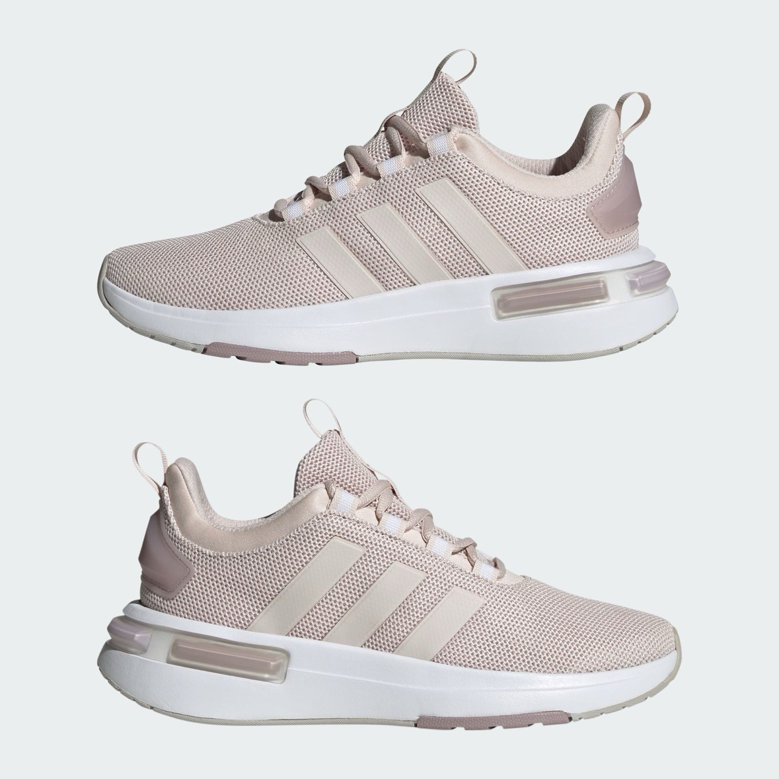 Adidas Womens Racer TR23 ID3081 Pink Running Shoes Sneakers Multi Size