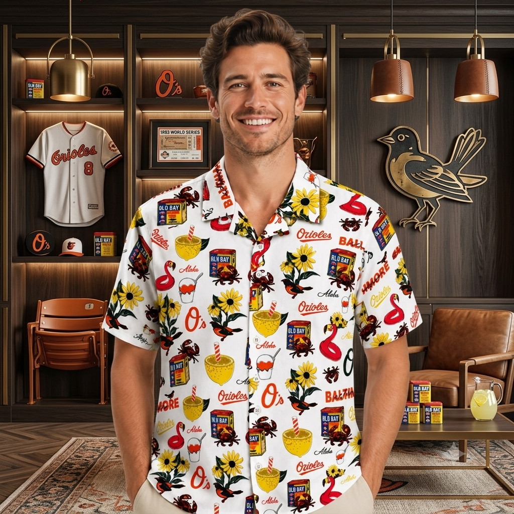2026 Baltimore Orioles Birdland Hawaiian Shirt
