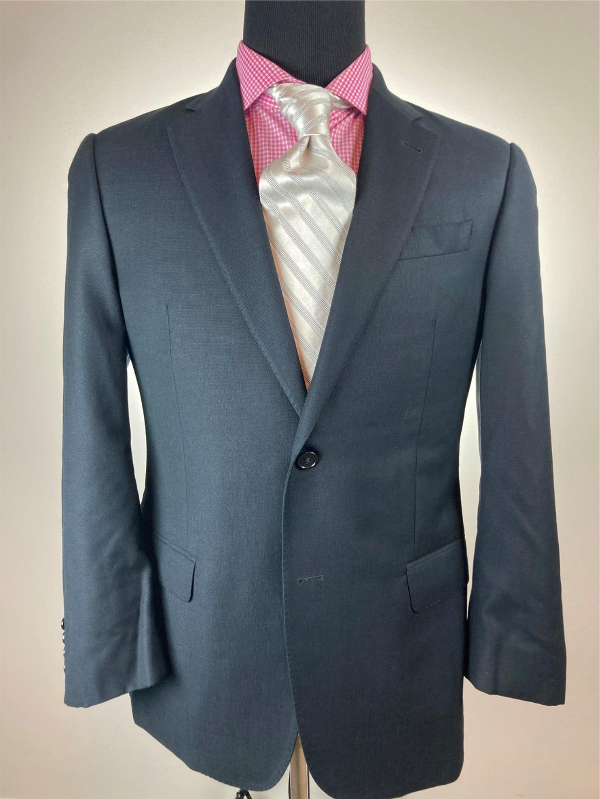 Emporio ARMANI “G Line” Super 130’s Black Sport Jacket 40 S / R