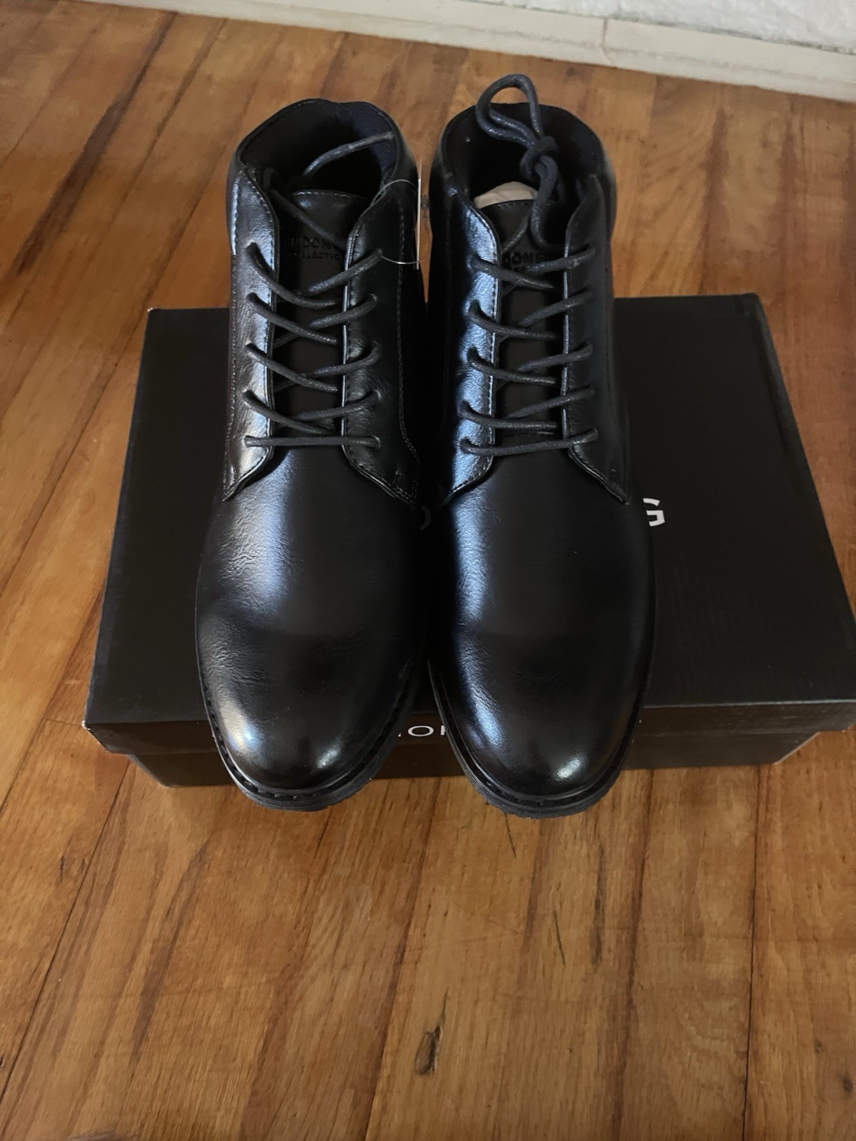 London Fog Collection LFM-Tyler Chukka Black CL30578M-B Sz 11