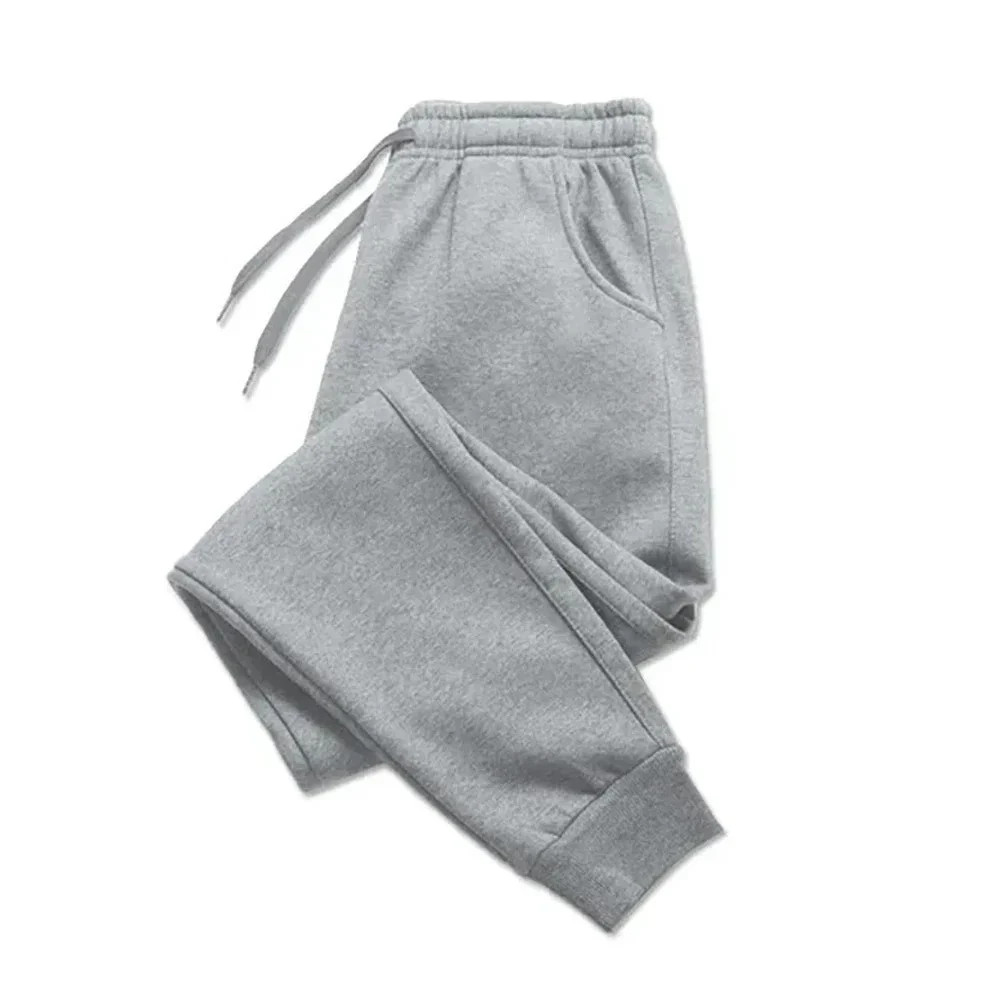 2026 Champion style Sweatpants Men’s Fleece Joggers Side Pockets Comfortable