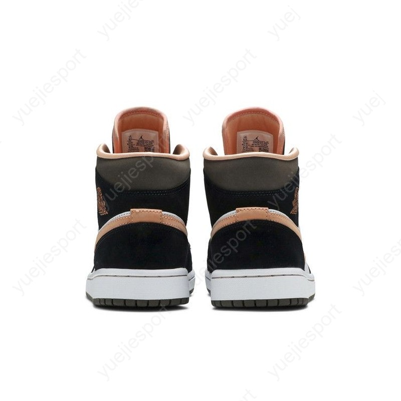 Wmns Air Jordan 1 Mid Se Peach Mocha DH0210-100