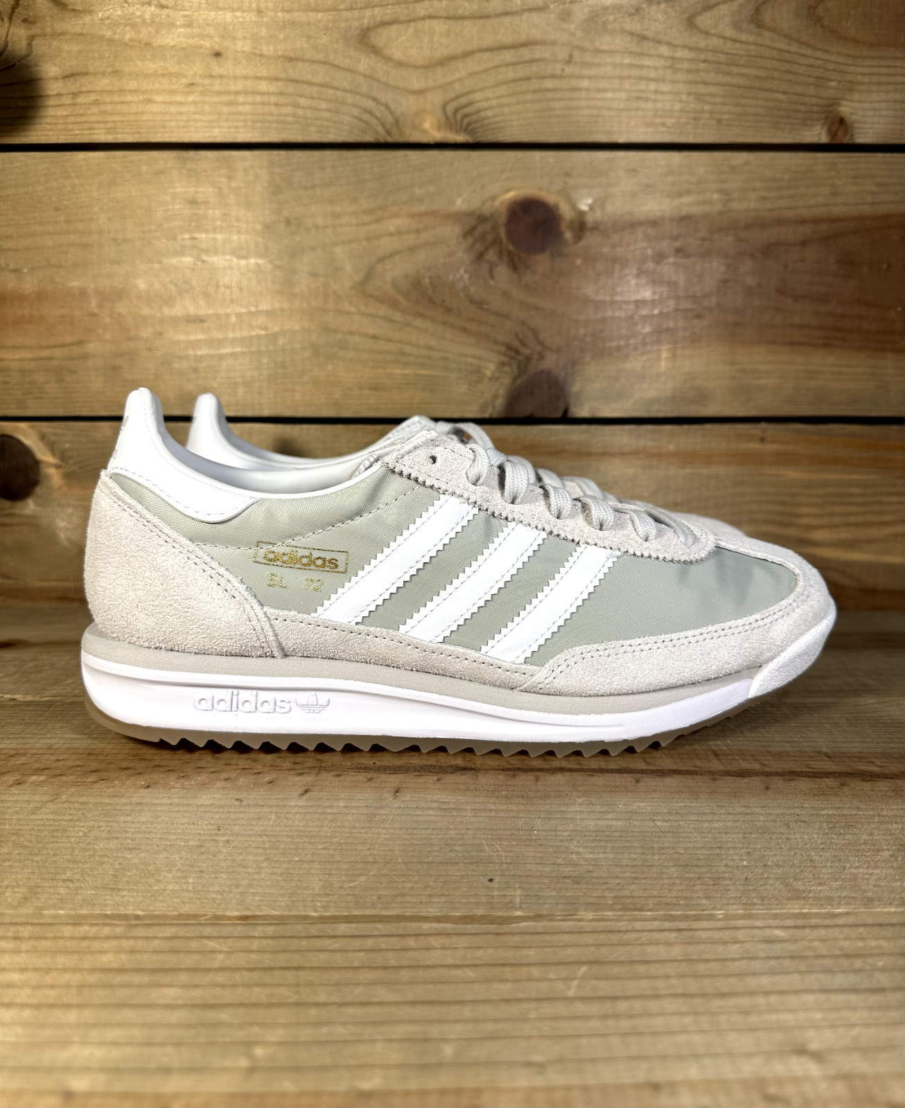 NEW Mens Adidas SL 72 Grey Low Top Lace Up Comfort Running Casual Shoes JI1281