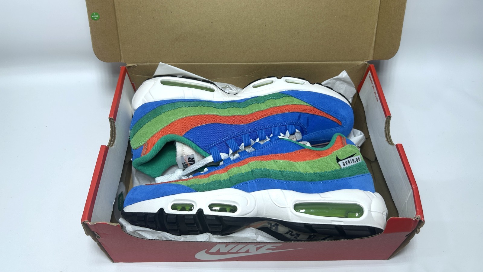 [TARIFF-FREE] Nike Air Max 95 SE Running Club Green Mens Sz 10.5 Blue DH2718-400