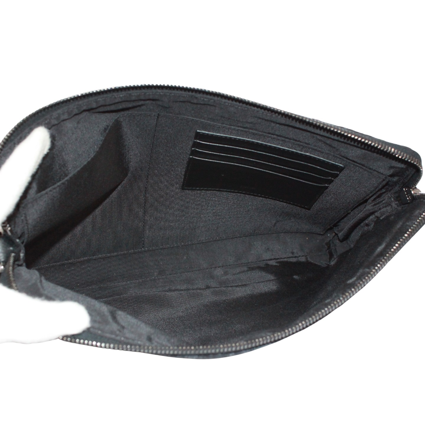 Dior 2OBCA251YSE oblique pouch Clutch bag leather mens