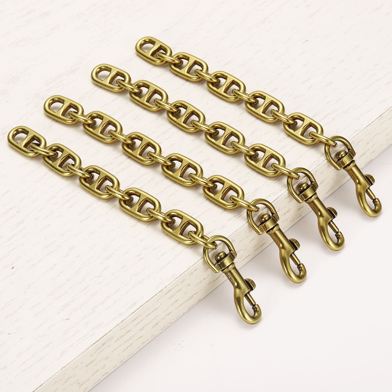 6.7IN Purse Extender Chain Straps [4PCS] Bag Extender Chain [Gold Tone]